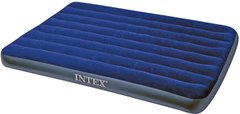 Полутороспальный надувной матрас Intex 137x191x22 см (68758)
